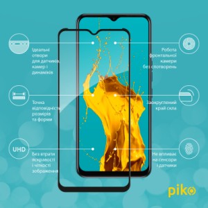 Стекло защитное Piko Full Glue Tecno Spark 8T (1283126542282)
