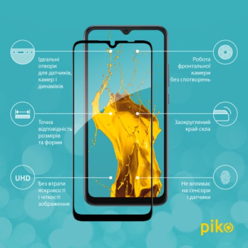 Стекло защитное Piko Full Glue Xiaomi Redmi 10A (1283126537820)