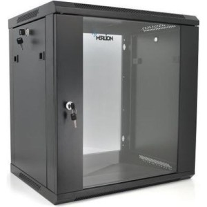 Шафа настінна Merlion 12U 19" 600*450*634 (Ш*Г*В)мм, black (Ml3-6412)