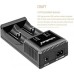 Зарядное устройство для аккумуляторов Liitokala 2 Slots, LED indicator, Li-ion(18650...RCR123...26650), NiMH(AA, AAA, SC, C) (Lii-PL2)