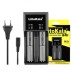 Зарядное устройство для аккумуляторов Liitokala 2 Slots, LED indicator, Li-ion(18650...RCR123...26650), NiMH(AA, AAA, SC, C) (Lii-PL2)