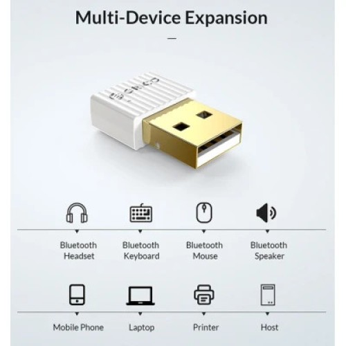 Bluetooth-адаптер Orico Bluetooth 5.0 BTA-508-BK-BP (CA913787)
