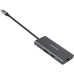 Концентратор PowerPlant USB-C to 2xUSB 3.0, 1xUSB 2.0, 1xType-C (PD), HDMI, SD, RJ45 (CA913497)