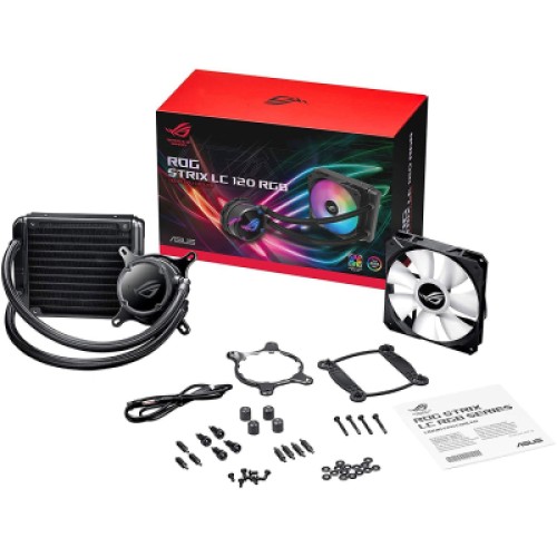 Система жидкостного охлаждения ASUS ROG-STRIX-LC-120 RGB (90RC0051-M0UAY0) Система жидкостного охлаждения ASUS ROG-STRIX-LC-120 RGB (90RC0051-M0UAY0)