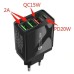 Зарядное устройство XoKo QC-470 (APD-36W01) (QC-470-BK)