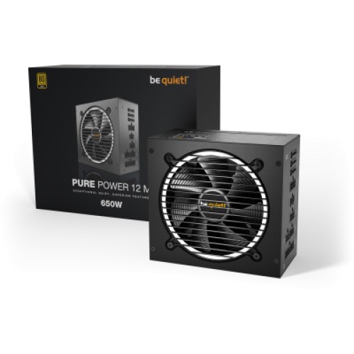 Блок питания Be quiet! 650W PURE POWER 12 M (BN342)