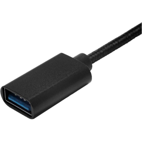Переходник OTG AC-150 2in1 USB 3.0 - MicroUSB USB Type-C Black XoKo (AC-150-BK)