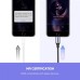 Переходник Lightning to 3.5mm 10cm Headphone Jack Adapter Model US211 gray Ugreen (30756)