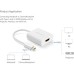 Переходник USB2.0 Type-C to HDMI V1.4b 40273 white Ugreen (40273)