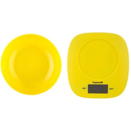 Весы кухонные Erstech VKS-517 yellow
