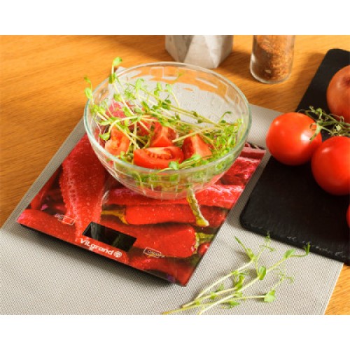 Весы кухонные Vilgrand VKS-525 Peppers