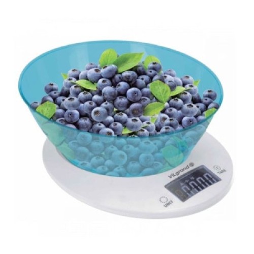 Весы кухонные Vilgrand VKS-533C blue