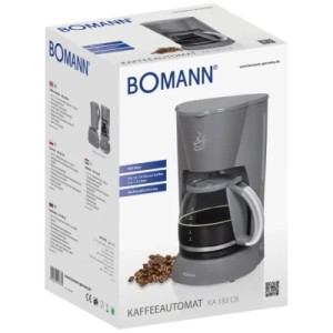 Капельная кофеварка Bomann КА 183 CB grey (КА183CB grey)