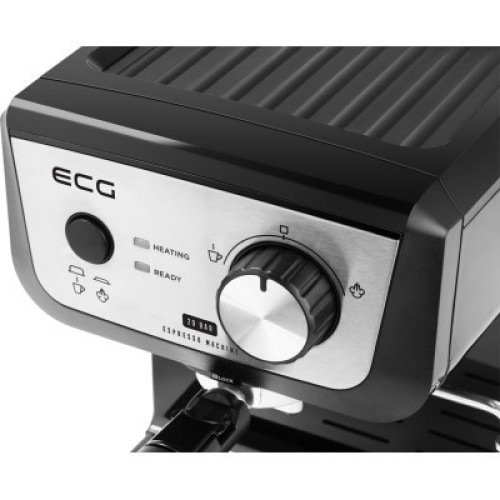Рожковая кофеварка эспрессо ECG ESP 20101 Black (ESP20101 Black)