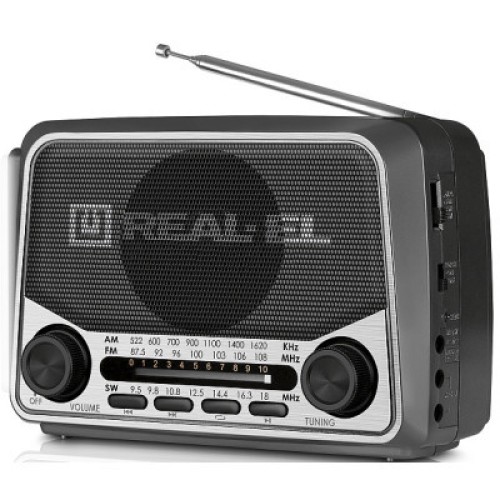 Портативный радиоприемник REAL-EL X-525 Grey
