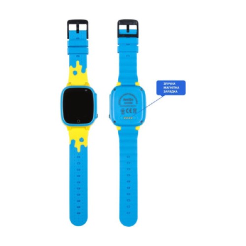 Смарт-годинник Amigo GO008 GLORY GPS WIFI Blue-Yellow (976267)