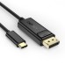 Кабель мультимедийный USB-C to DisplayPort M 1.8m 4K60Hz Choetech (XCP-1801BK) Кабель мультимедийный USB-C to DisplayPort M 1.8m 4K60Hz Choetech (XCP-1801BK)