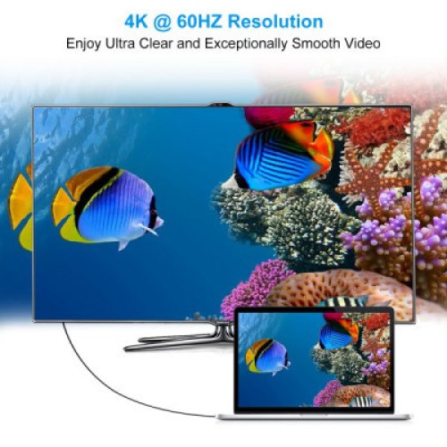 Кабель мультимедийный USB-C to DisplayPort M 1.8m 4K60Hz Choetech (XCP-1801BK) Кабель мультимедийный USB-C to DisplayPort M 1.8m 4K60Hz Choetech (XCP-1801BK)