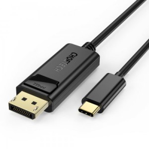 Кабель мультимедійний USB-C to DisplayPort M 1.8m 4K60Hz Choetech (XCP-1801BK) Кабель мультимедійний USB-C to DisplayPort M 1.8m 4K60Hz Choetech (XCP-1801BK)