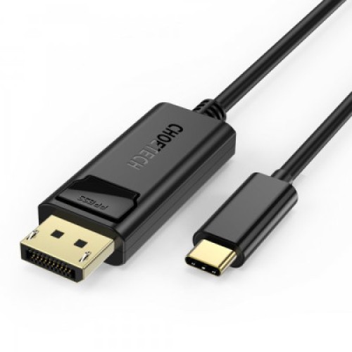 Кабель мультимедийный USB-C to DisplayPort M 1.8m 4K60Hz Choetech (XCP-1801BK) Кабель мультимедийный USB-C to DisplayPort M 1.8m 4K60Hz Choetech (XCP-1801BK)