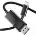 Кабель мультимедийный USB-C to DisplayPort 1.8m 8K 30Hz Choetech (XCP-1803-BK)