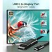 Кабель мультимедийный USB-C to DisplayPort 1.8m 8K 30Hz Choetech (XCP-1803-BK)