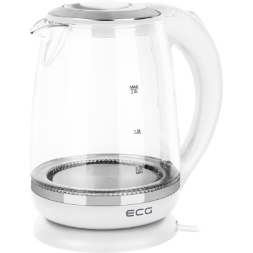 Электрочайник ECG RK 2020 White Glass (RK2020 White Glass)