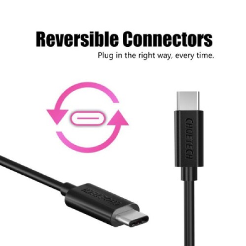 Дата кабель USB-C to USB-C 3.0m Choetech (CC0004) Дата кабель USB-C to USB-C 3.0m Choetech (CC0004)