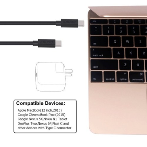 Дата кабель USB-C to USB-C 3.0m Choetech (CC0004) Дата кабель USB-C to USB-C 3.0m Choetech (CC0004)