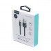 Дата кабель USB 2.0 AM to Lightning 1.2m 2.1A MFI Black Choetech (IP0026-BK)