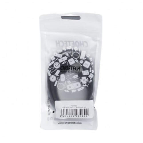 Дата кабель USB 2.0 AM to Type-C 1.0m Choetech (AC0002)