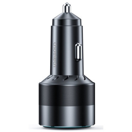 Зарядное устройство Choetech car 2хUSB-C+USB-A 130W QC3.0/PD/PPS black (TC0011-BK)
