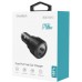 Зарядное устройство Choetech car USB-A/USB-C 63W QC3.0/PD/PPS black (TC0010-BK)