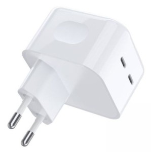 Зарядное устройство Choetech 2xUSB-С 35W PD/QC (Q5008-EU-WH)