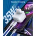Зарядное устройство Choetech 2xUSB-С 35W PD/QC (Q5008-EU-WH)