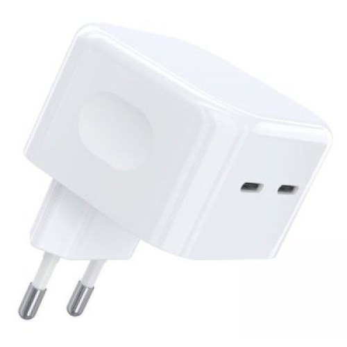 Зарядное устройство Choetech 2xUSB-С 35W PD/QC (Q5008-EU-WH)