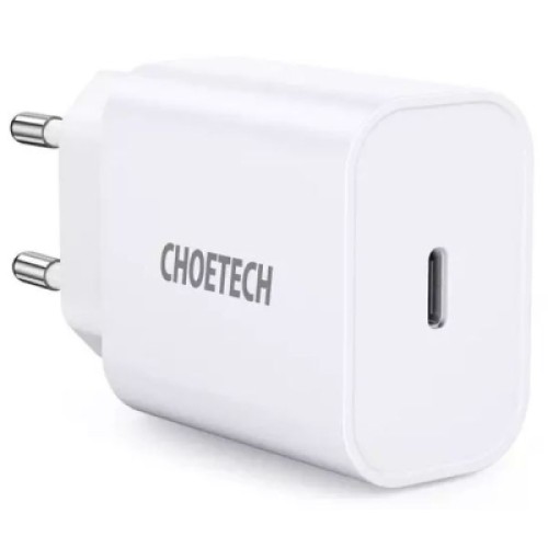 Зарядное устройство Choetech USB-С 20W PD/QC (Q5004-EU-WH)