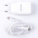 Зарядное устройство Maxxter USB + cable USB-C to Lighting (PD 20W) (WC-PD-CtL-01)