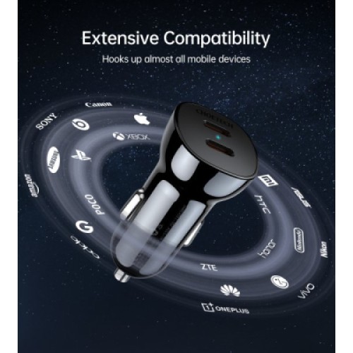 Зарядное устройство Maxxter USB + cable USB-C to Lighting (PD 20W) (WC-PD-CtL-01)