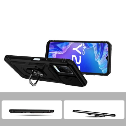 Чехол для мобильного телефона BeCover Military Vivo Y33s / Y21 Black (708834)