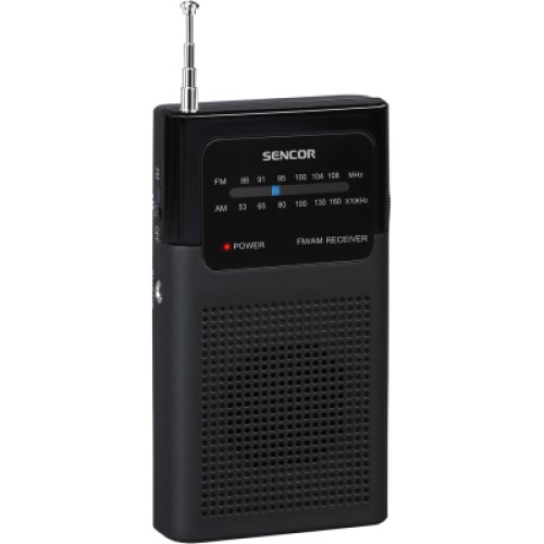 Портативный радиоприемник Sencor SRD 1100 Black (35049372)
