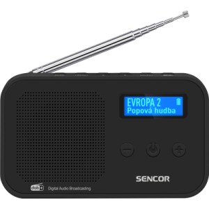 Портативный радиоприемник Sencor SRD 7200 Black (35056378)