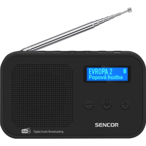 Портативный радиоприемник Sencor SRD 7200 Black (35056378)