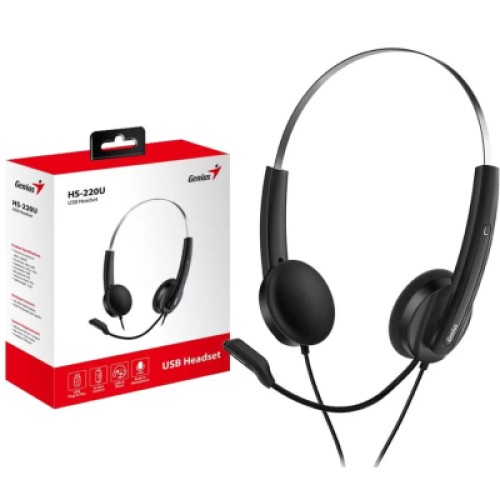 Наушники Genius HS-220U USB Black (31710020400)