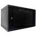 Шкаф настенный Hypernet 6U 19" 600x500 (WMNC-500-6U-FLAT-BLACK)