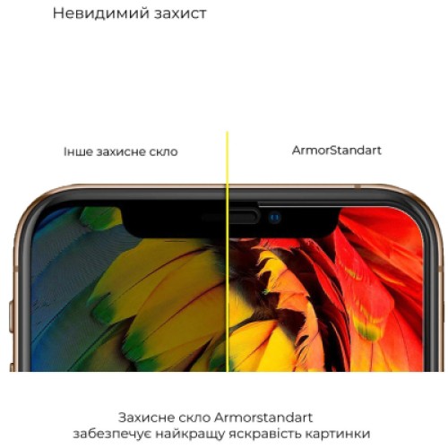 Стекло защитное Armorstandart Full Glue Xiaomi Redmi A2 Black (ARM66566)