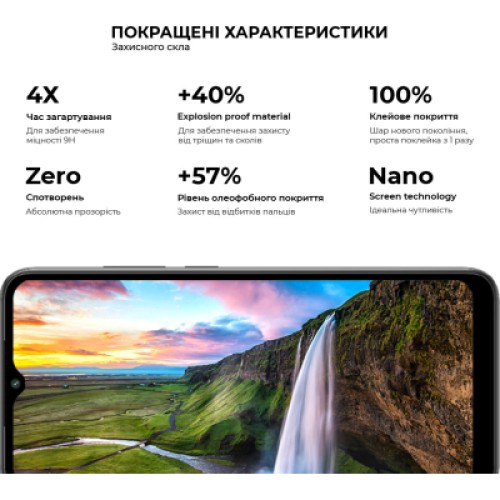 Стекло защитное Armorstandart Pro Xiaomi Redmi A2 Black (ARM66569)