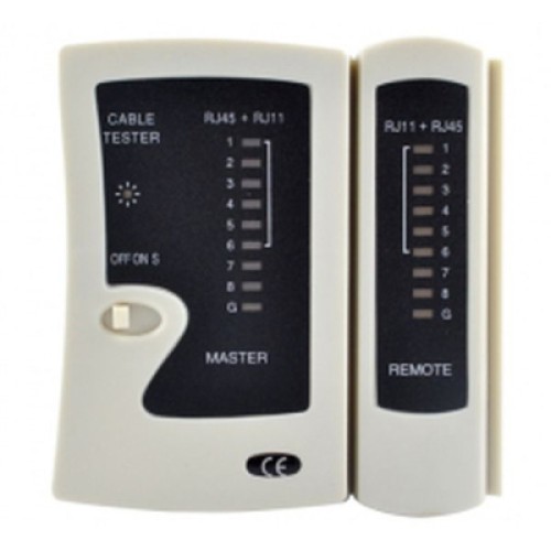 Тестер кабельный RJ45, RJ11 Cor-X (UA-3093)