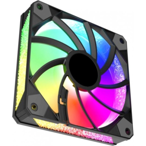 Кулер для корпуса Zezzio ZF-B120 COLORFUL