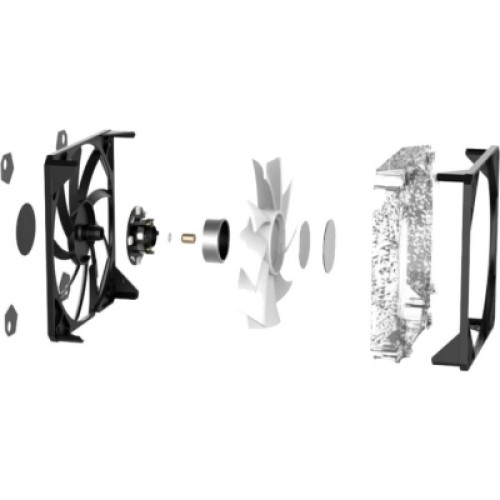Кулер для корпуса Zezzio ZF-B120 ARGB